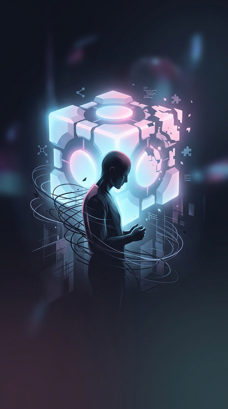 Valve created the beloved Companion Cube in Portal for a highly practical, slightly frustrating reason. What was it?
