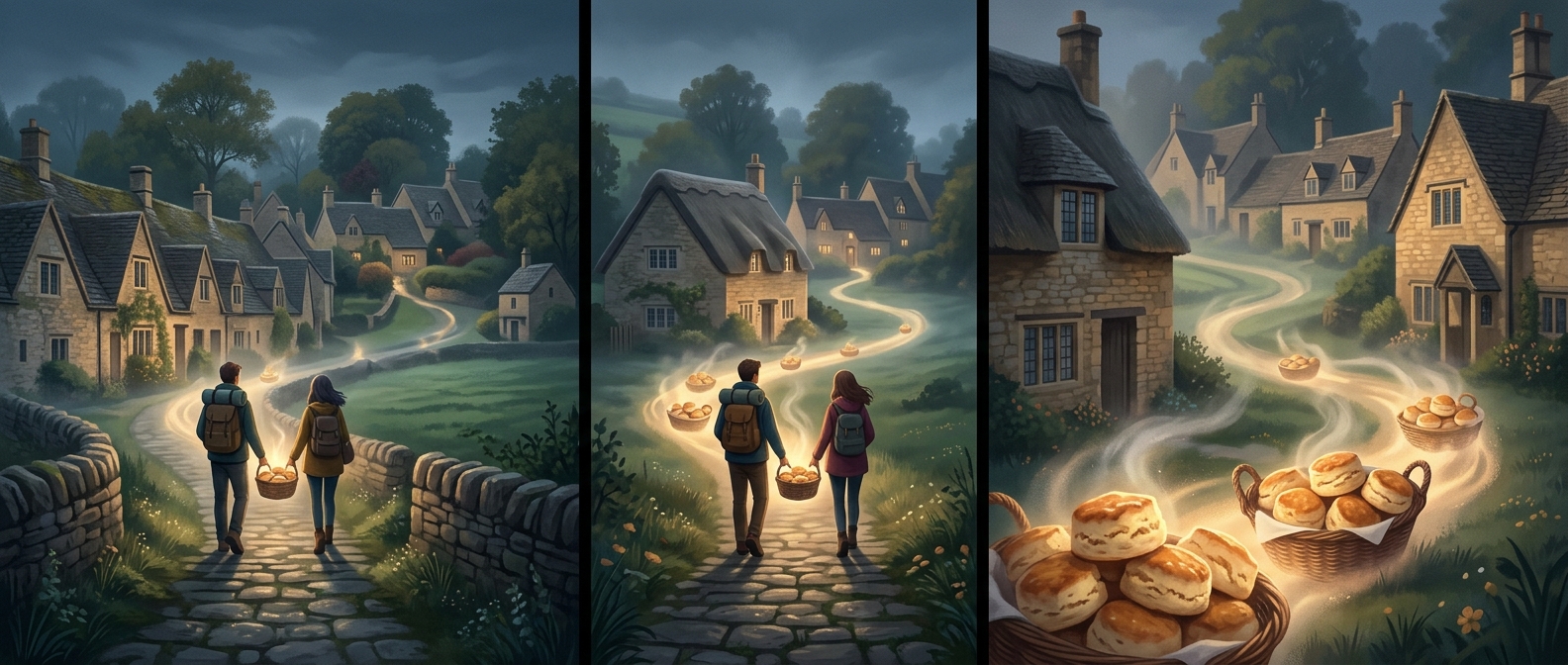 In the Cotswolds, the hardest part of hiking is tea