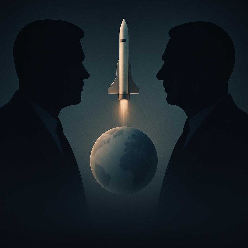 During the Cold War tensions often compared to today’s geopolitical rivalries, which event first showed space could become a major arena of superpower competition?
