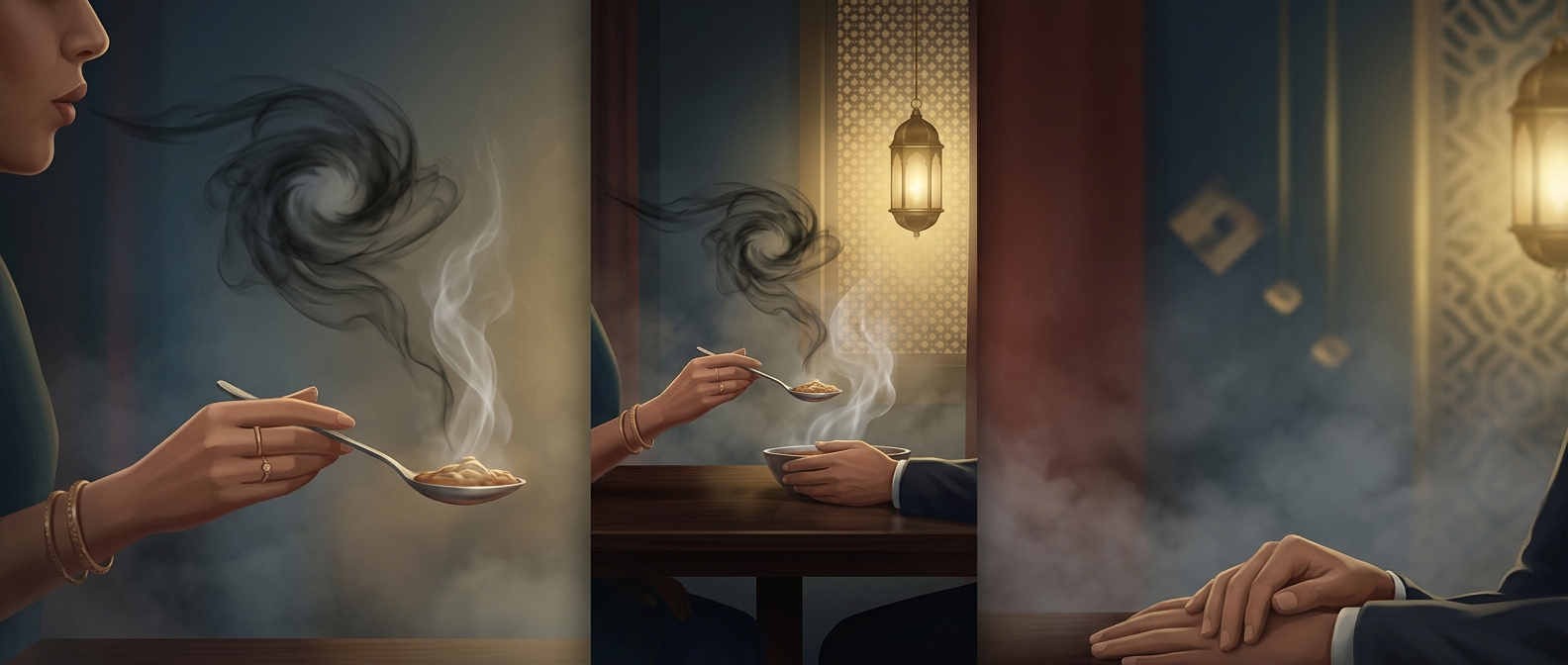 Blowing on hot food in India is considered unhygienic