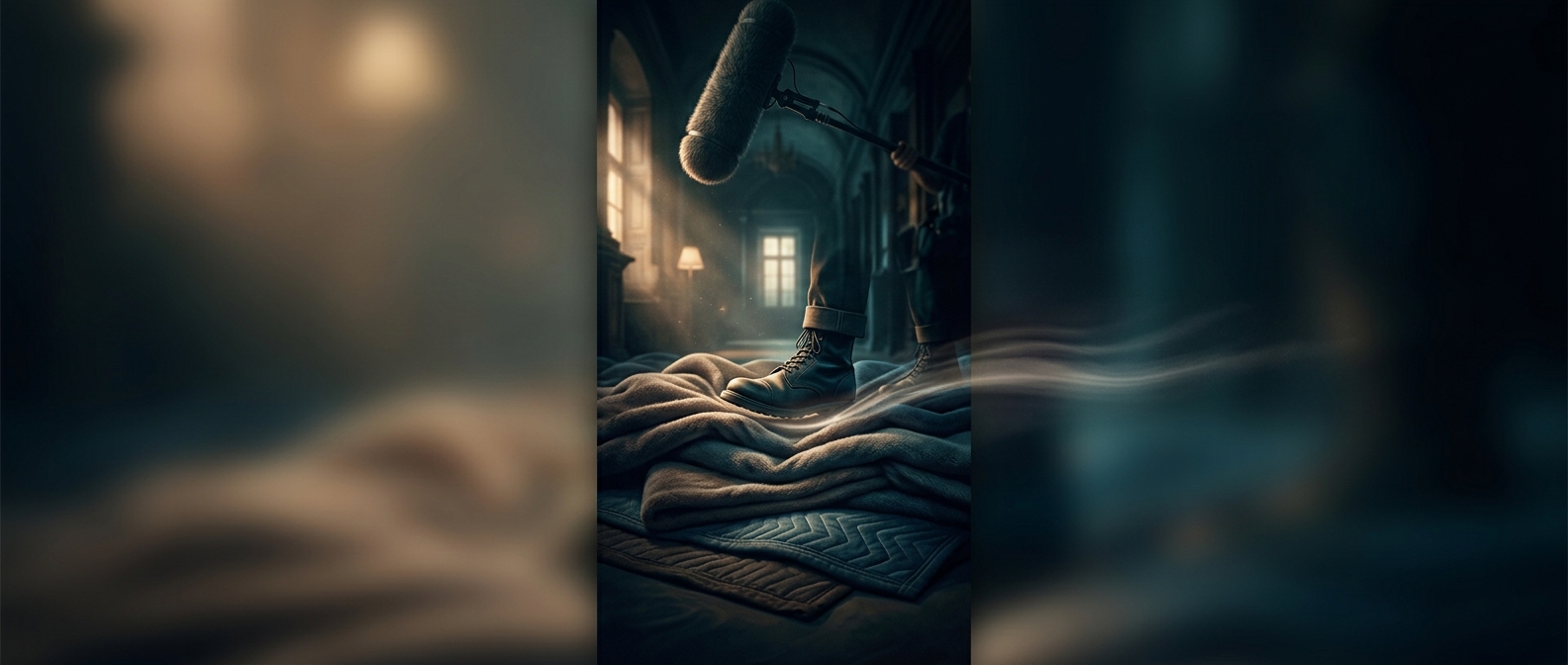 Why film crews hide blankets under actors' feet