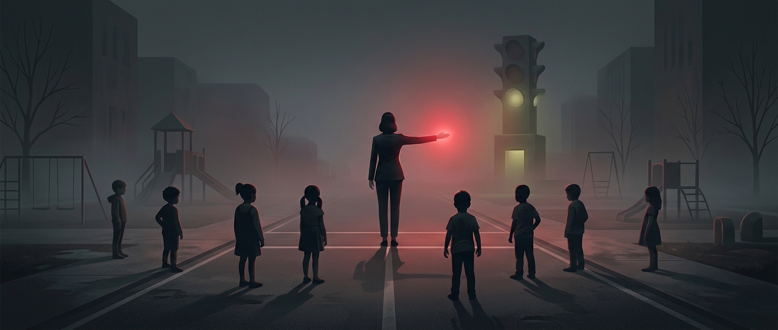 Как детская игра «стоп — иди» тренирует послушание