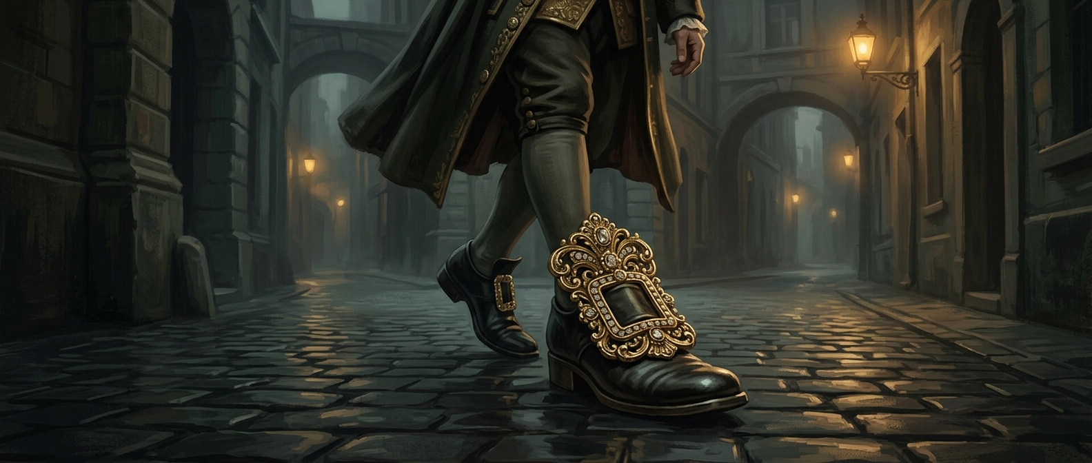 When shoe buckles became absurd status symbols