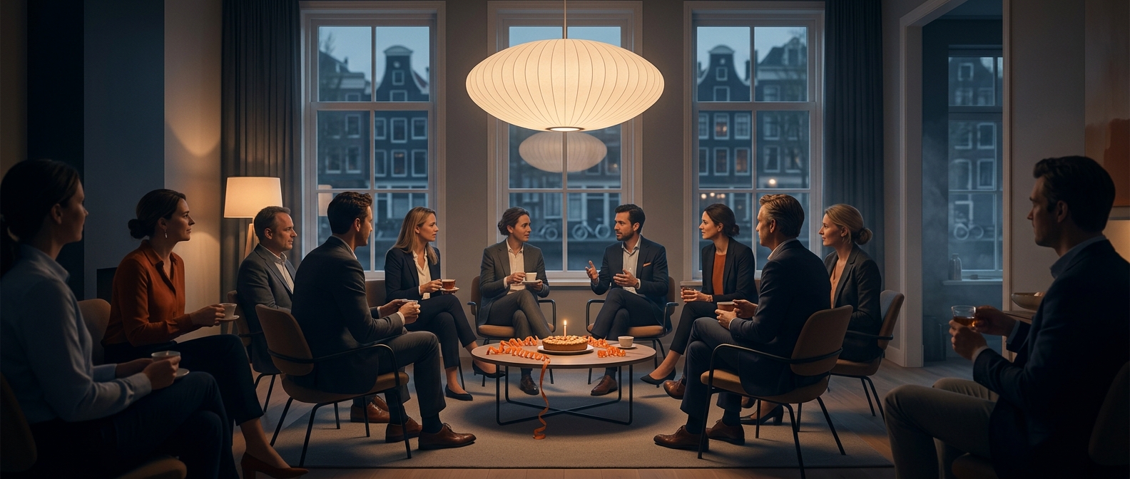 Why Dutch birthday parties form a circle