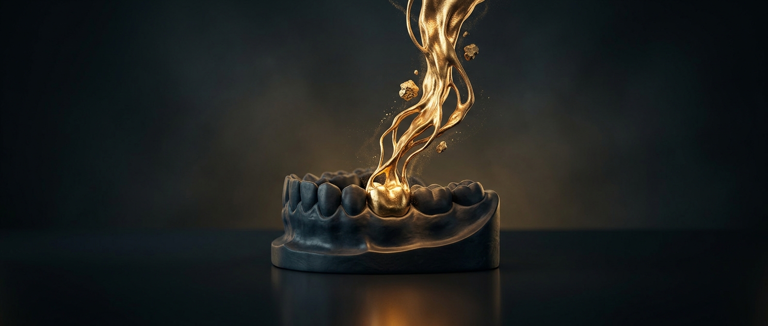 Your dentist may be using gold