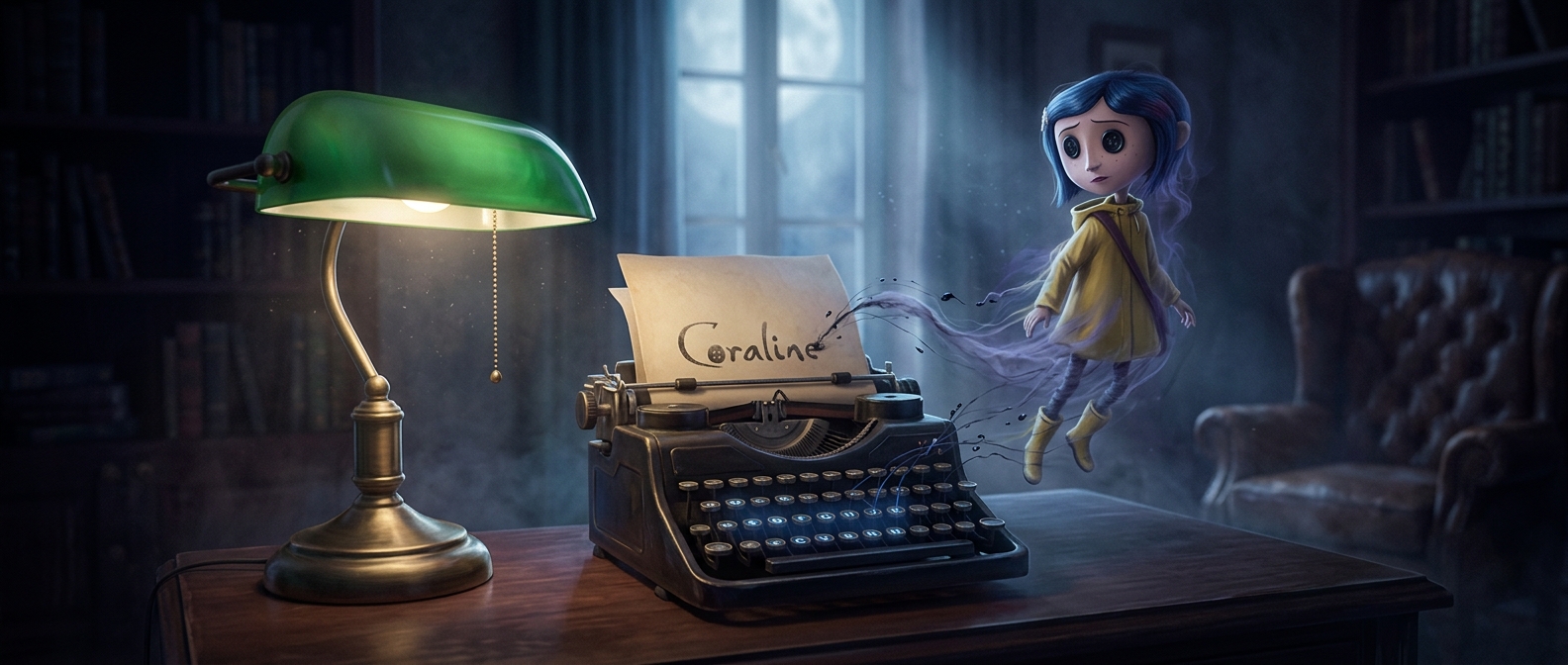A typo gave Coraline its name