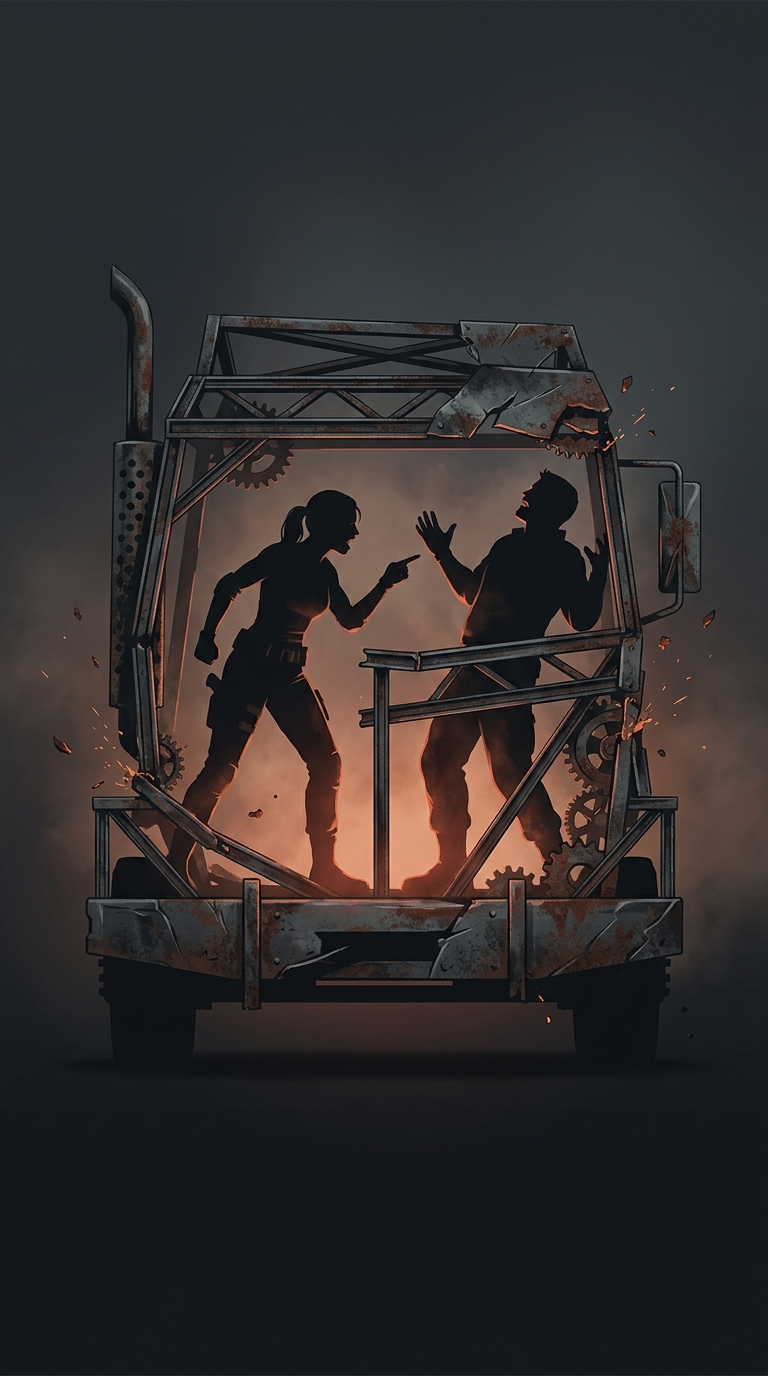 Mad Max Fury Road director George Miller essentially trapped his two lead actors, Charlize Theron and Tom Hardy, inside a sweltering metal truck cab in the Namibian desert for…