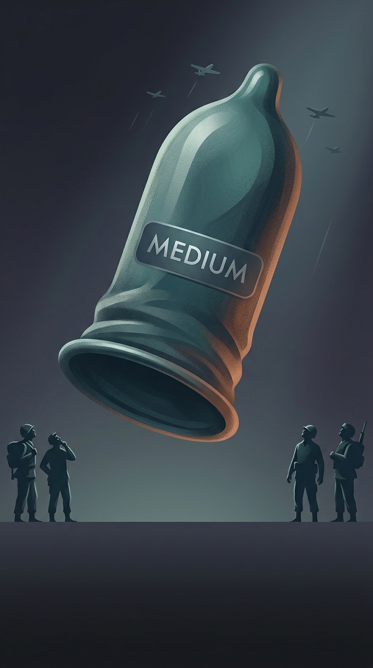United States intelligence officials seriously considered dropping enormous, extra-large condoms labeled medium onto the Soviet Union as a bizarre psychological warfare tactic.