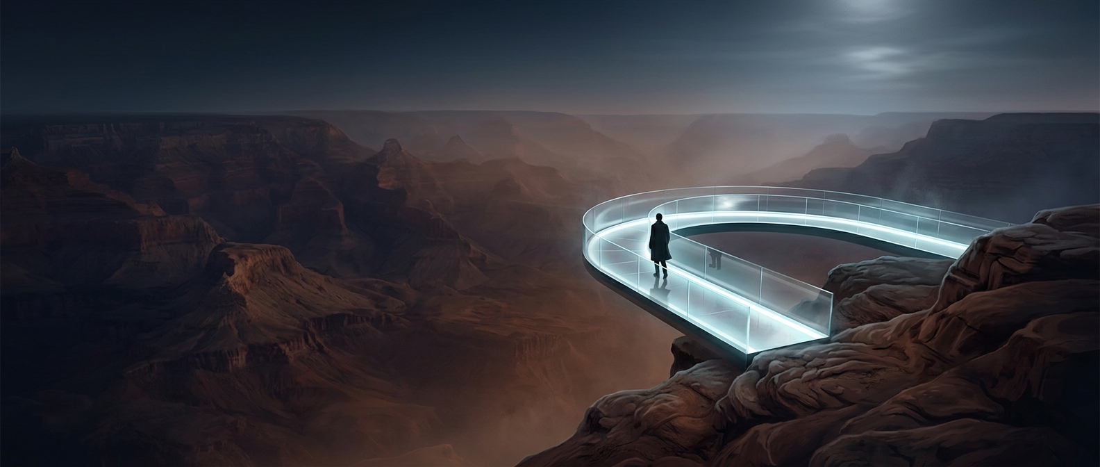 The Grand Canyon got a glass skywalk