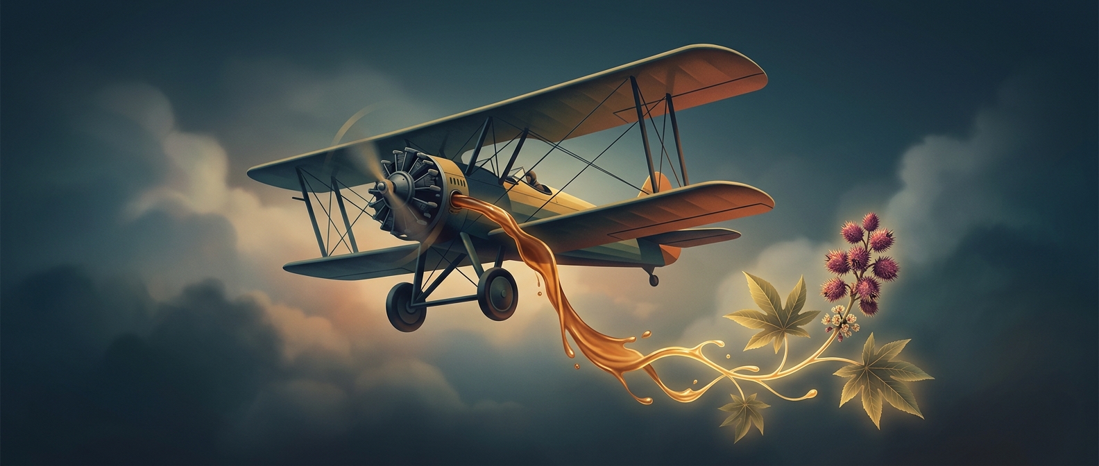The fighter-pilot lubricant that doubled as a laxative
