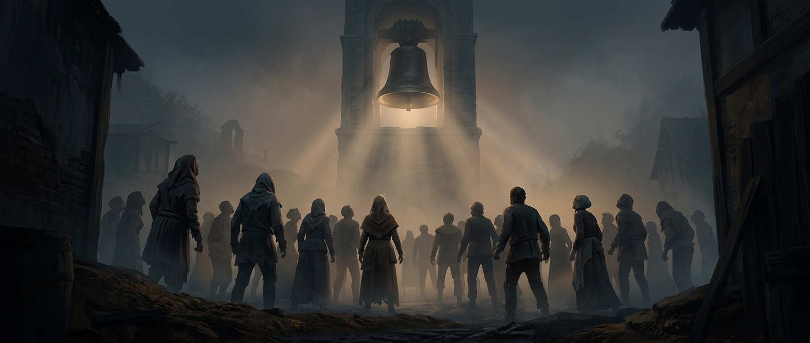 Resident Evil 4 bells trigger instant mob retreats