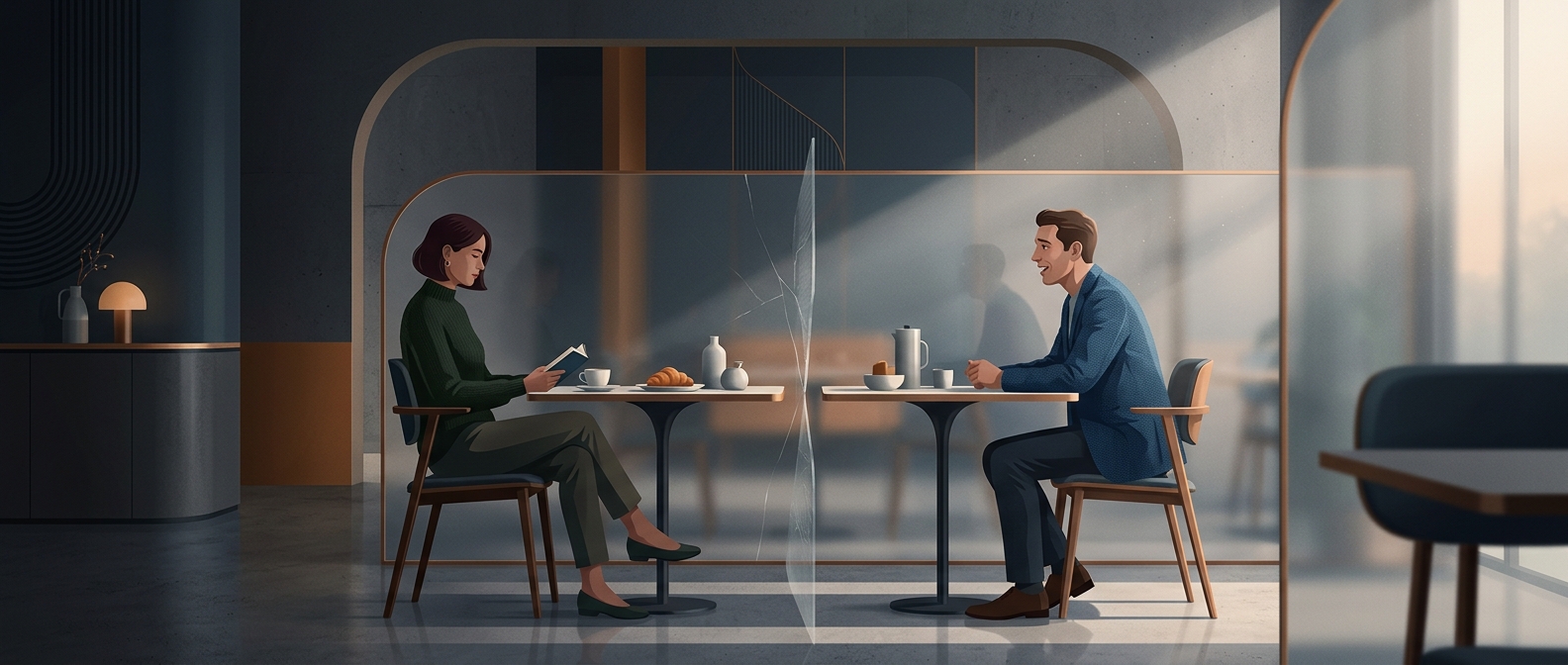 Breakfast properties force morning small talk
