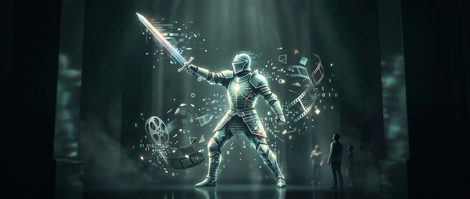 The first CGI movie character was a stained-glass knight
