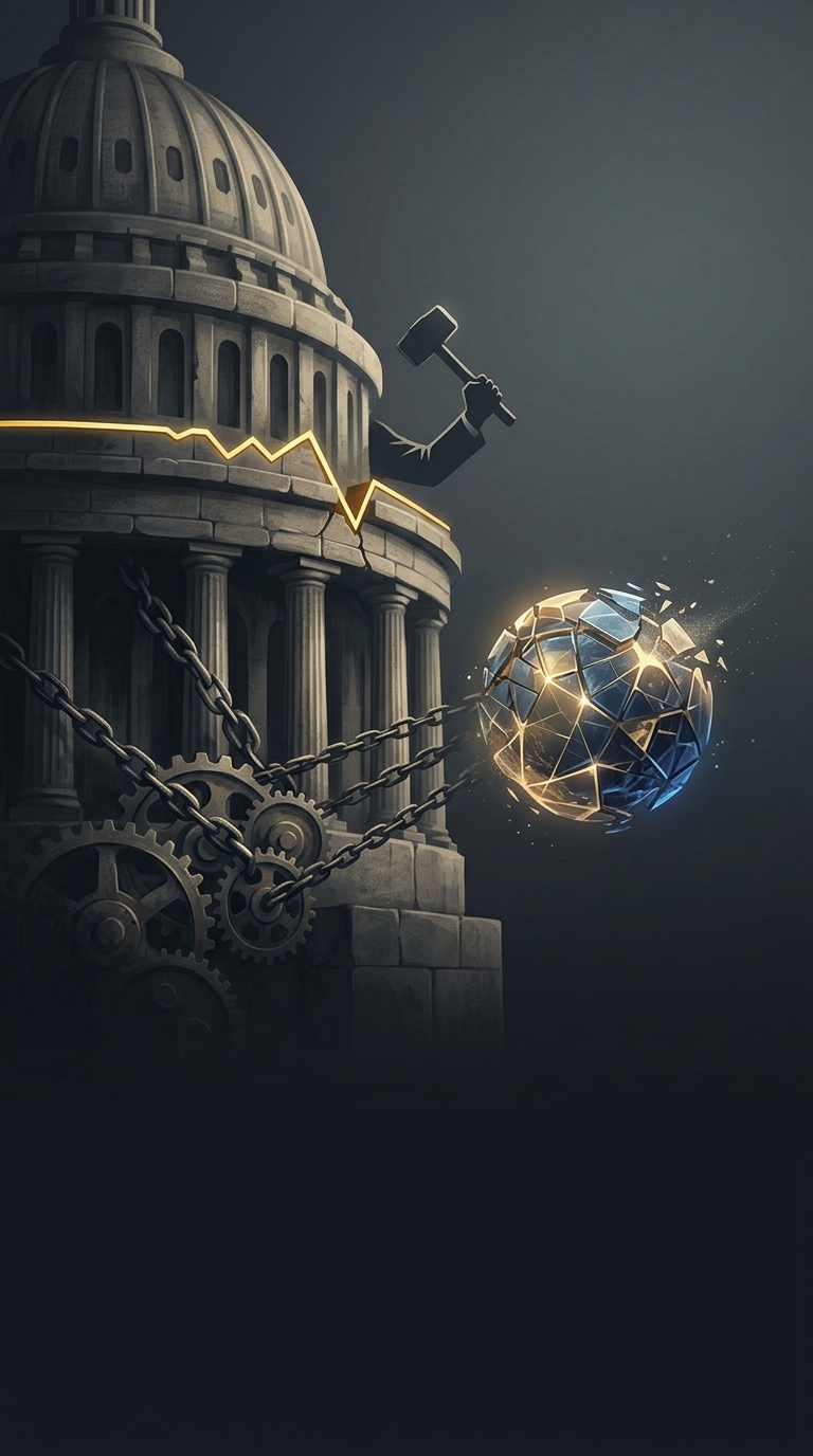 United States debt ceiling is an arbitrary legislative limit created in 1917 that restricts how much money the federal government can borrow to pay for expenses it has already legally authorized.