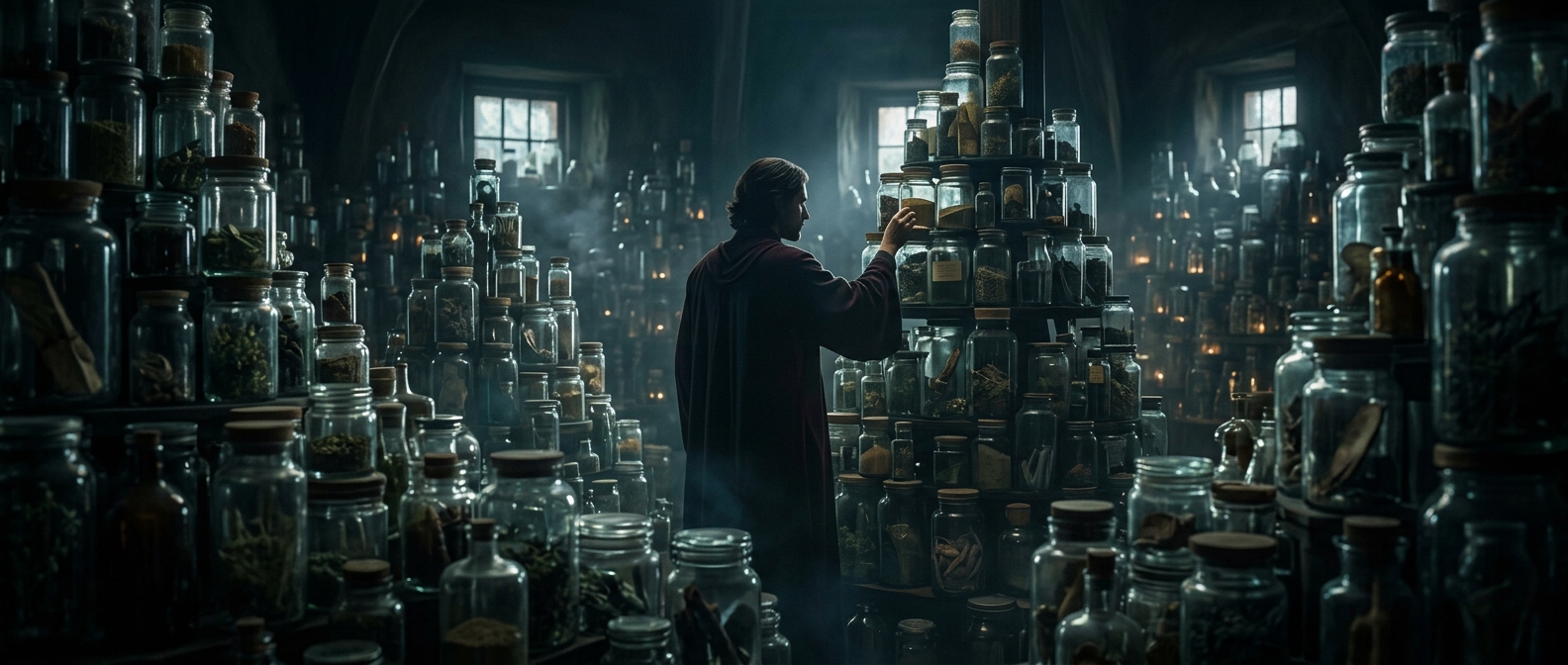 Practitioners own an unreasonable amount of glass jars