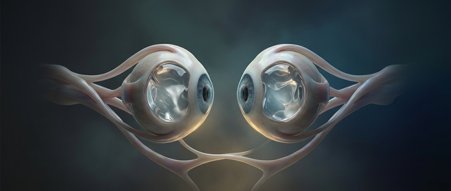 Your eyeball is filled with clear jelly