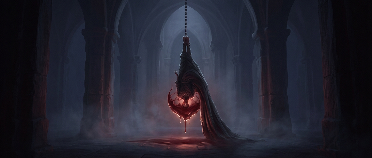 Hanging upside down continuously pools blood in the brain