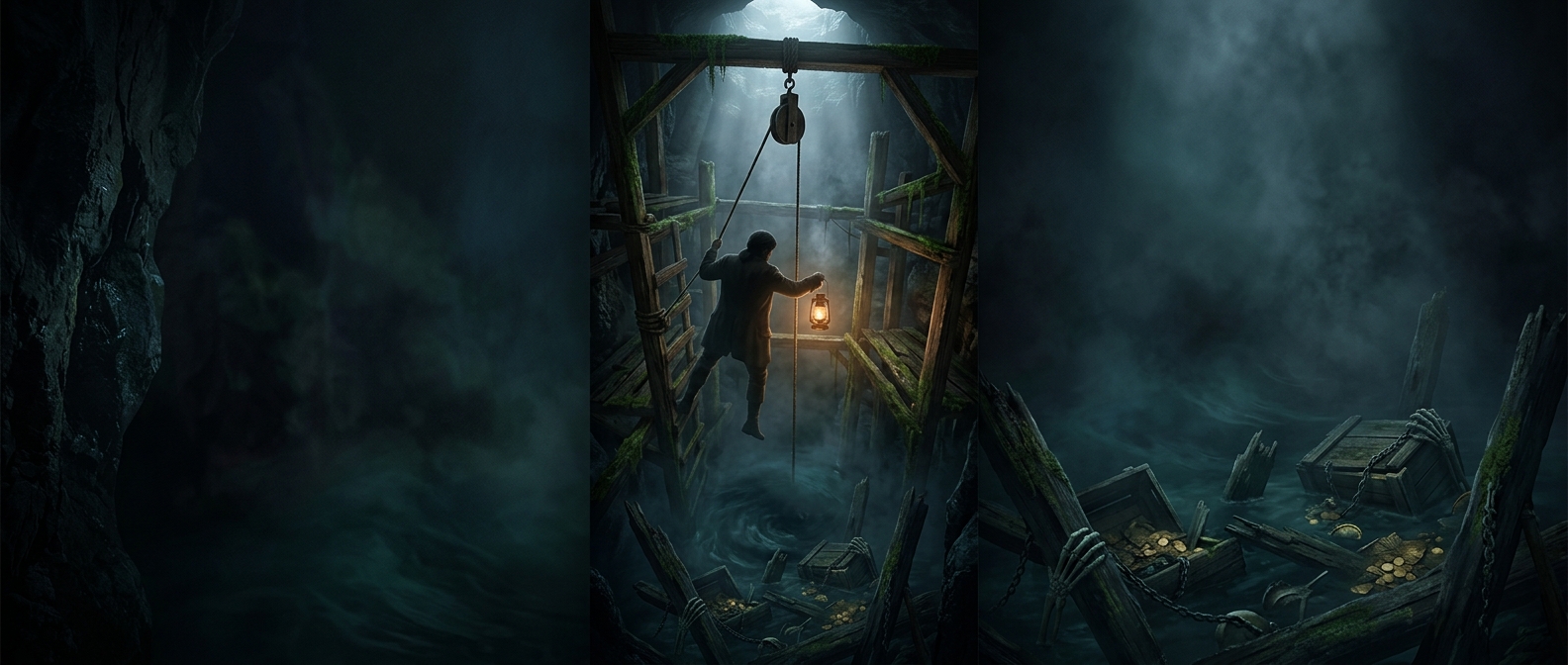 Legend of the ancient Oak Island money pit