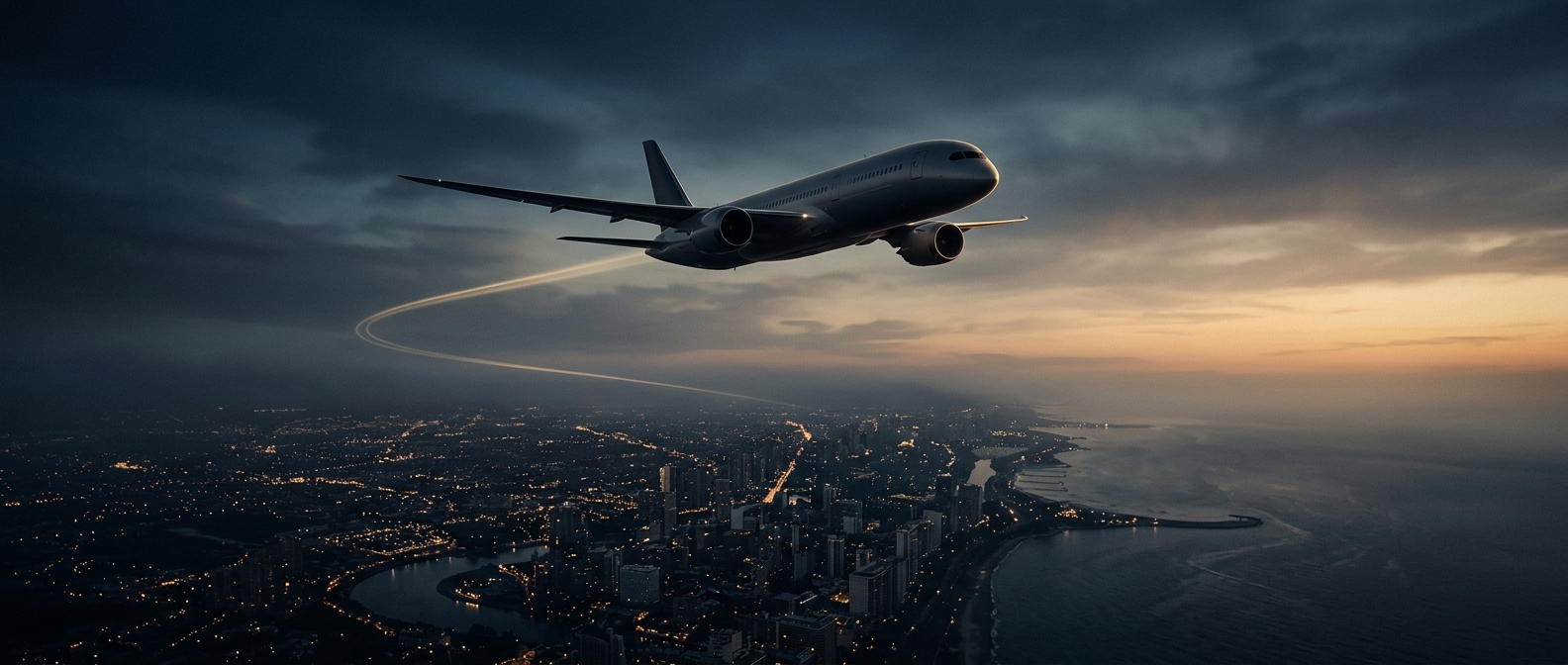 Why planes go quiet before landing