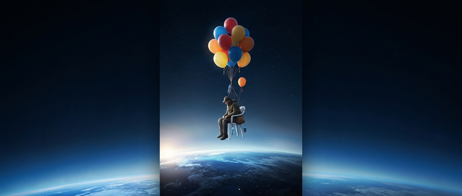 The man who flew 16,000 feet in a patio chair