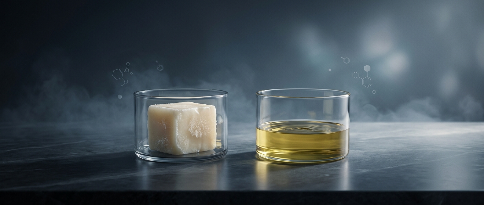 Saturated fats remain entirely solid at room temp