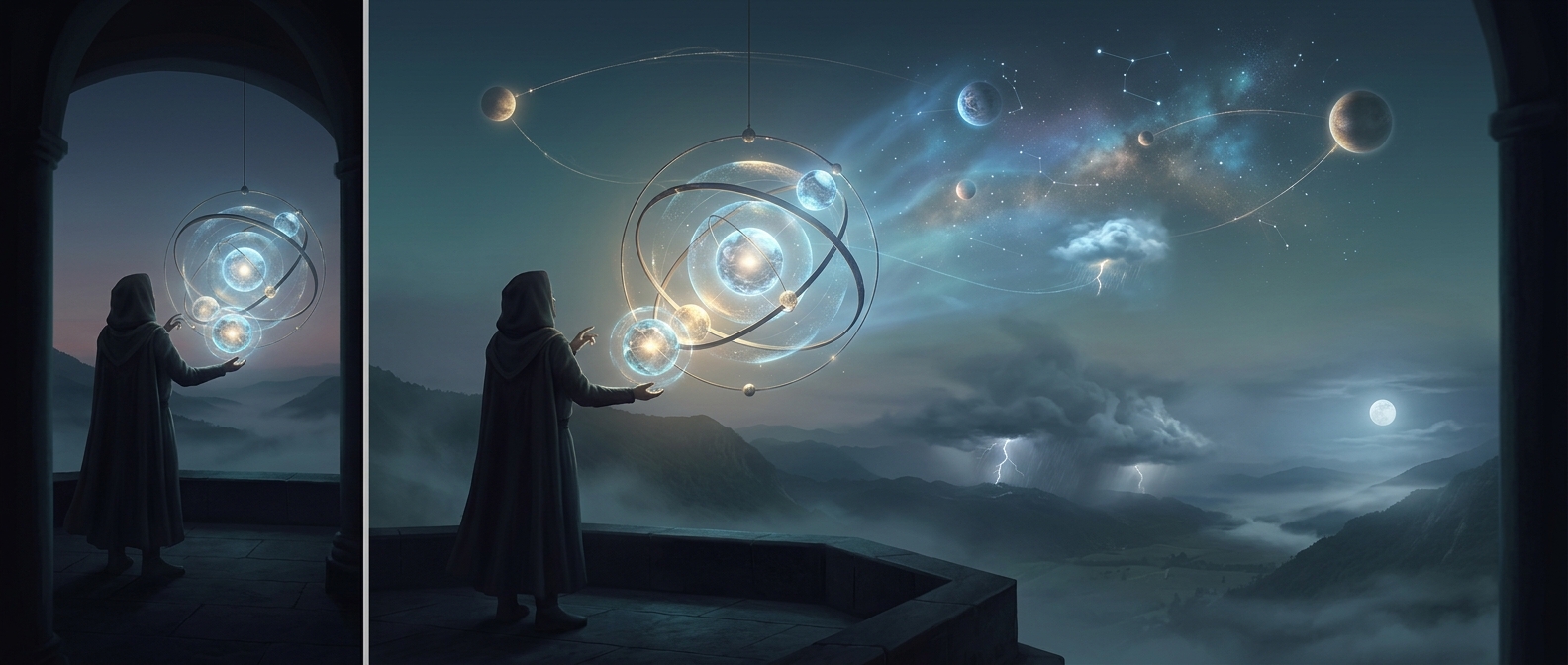 Predicting the literal weather using distant spheres