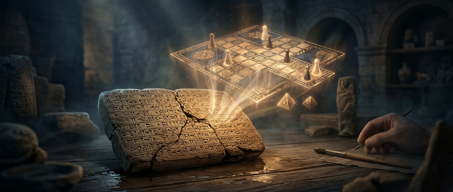 How a 4,000-year-old board game was brought back