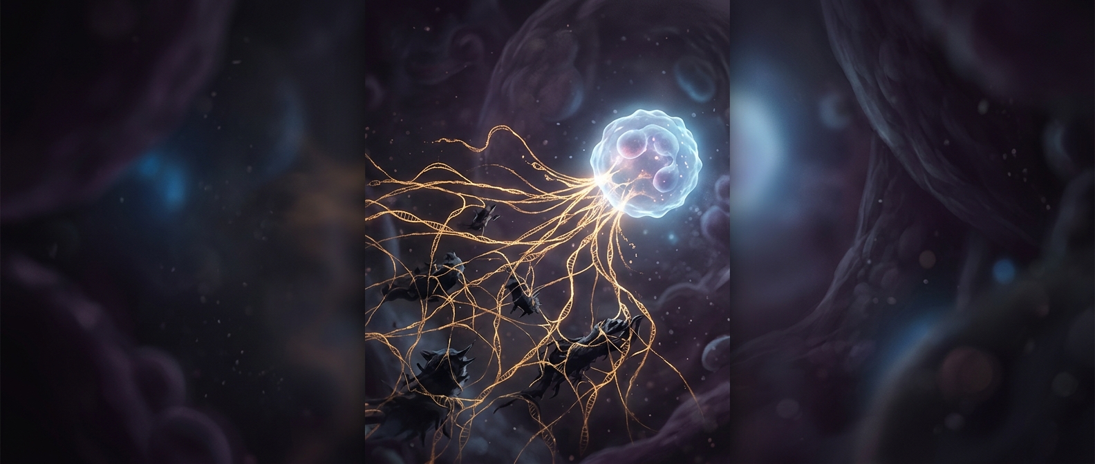 How immune cells trap bacteria in webs of DNA