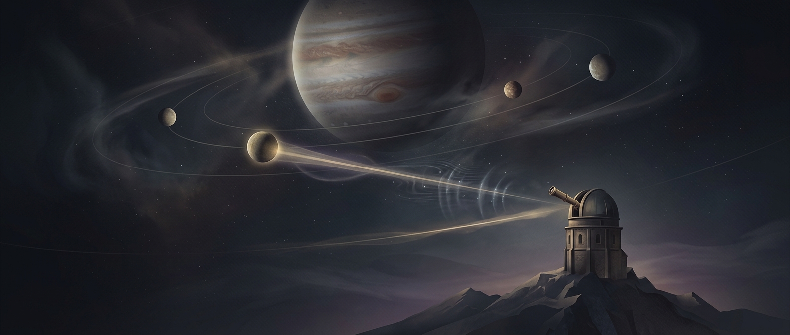 Jupiter's moon Io helped reveal the speed of light