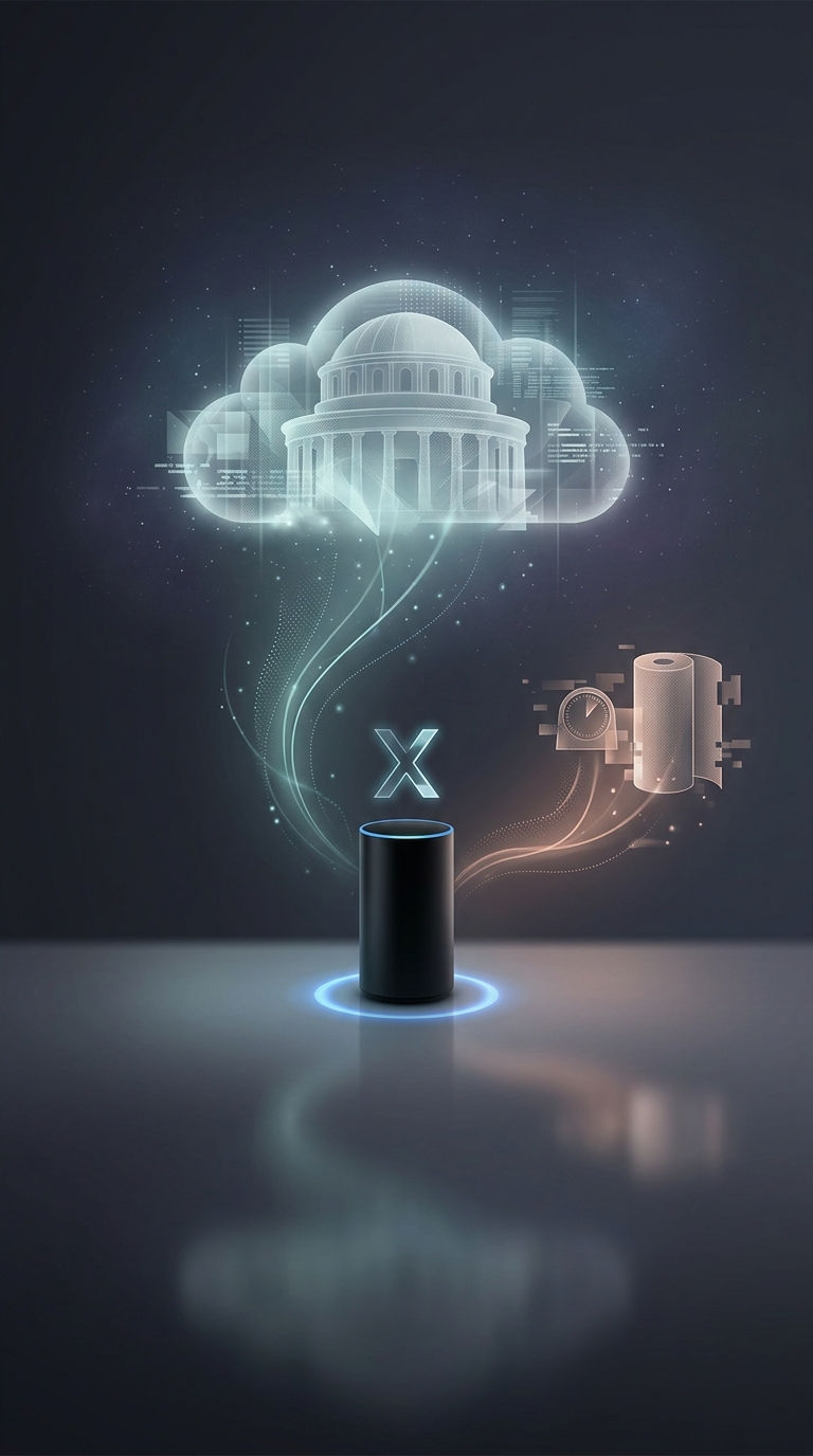 Amazon Alexa was inspired by the conversational computer systems featured in the original Star Trek television series, aiming to create an omnipresent ambient intelligence for the home.