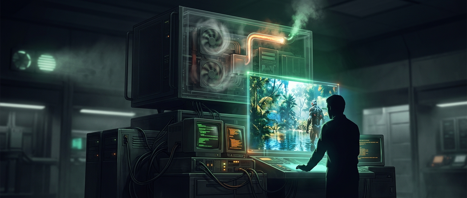 Crysis was too powerful for its creators' PCs
