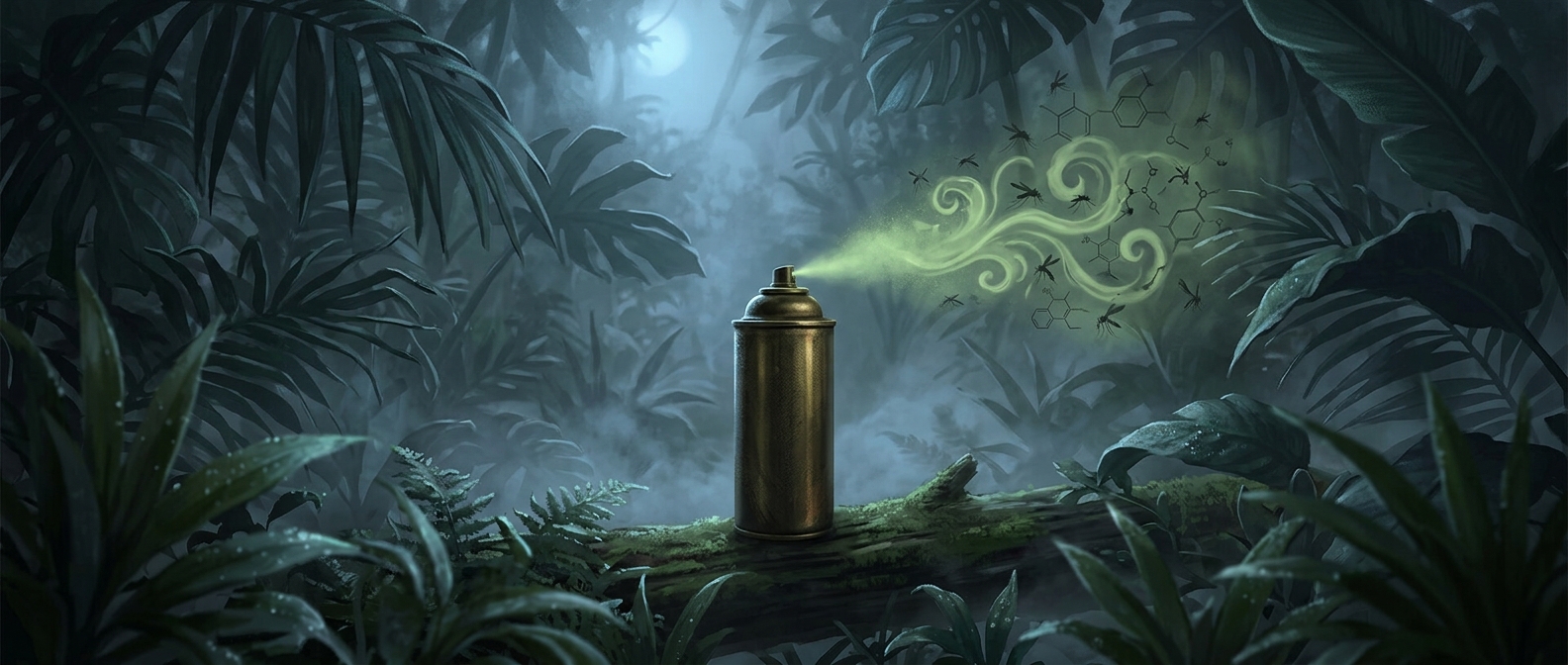 The malaria fight helped create the aerosol can