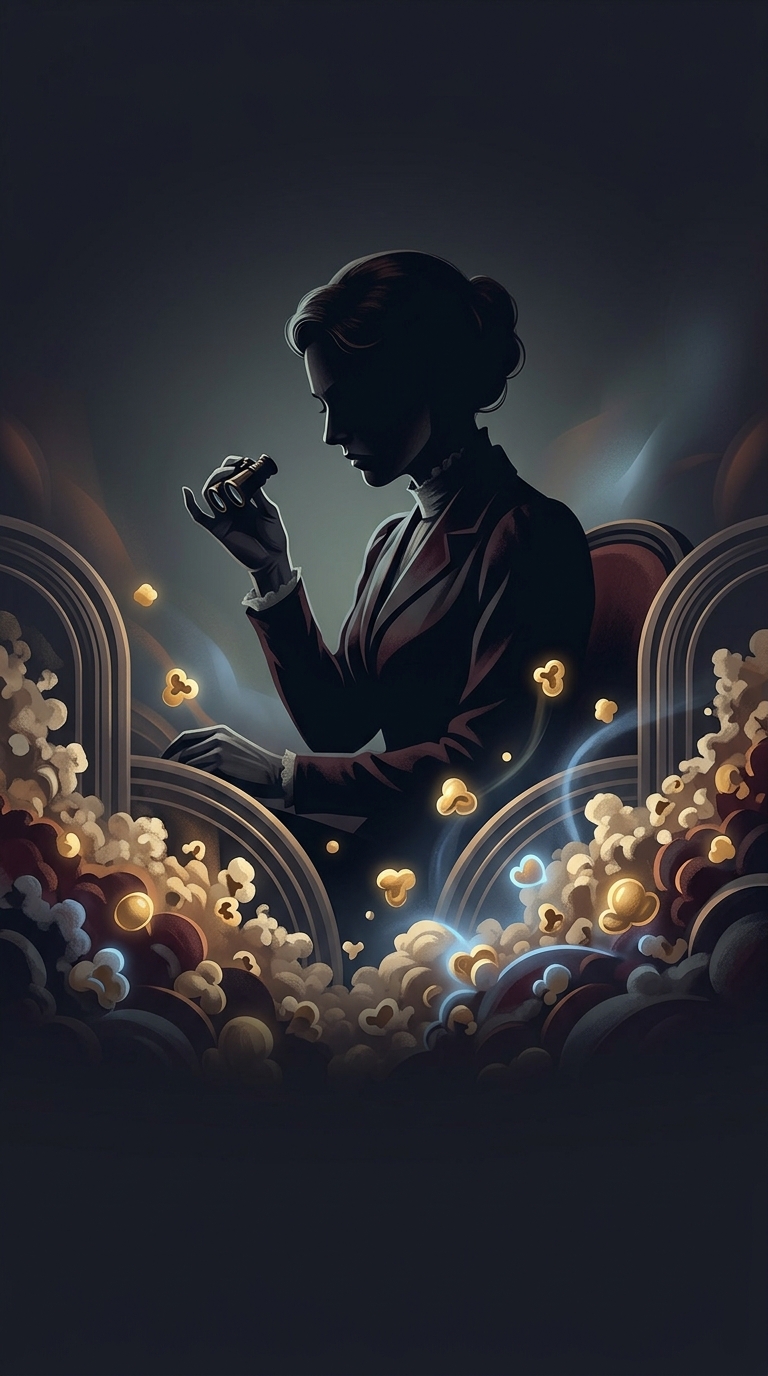Why did early movie theaters absolutely hate popcorn and actively ban people from bringing it inside?