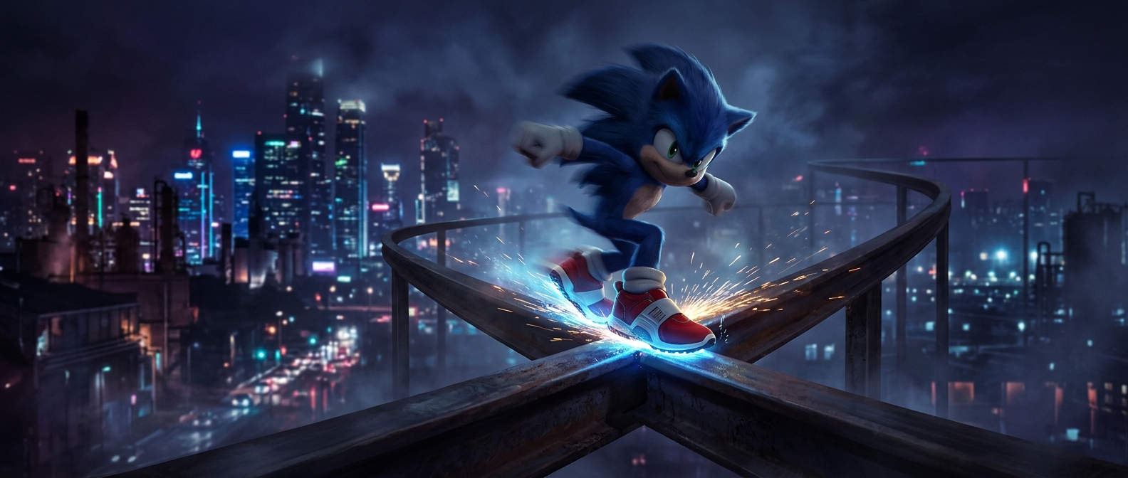 Sonic рекламировал обувь Soap прямо в игре