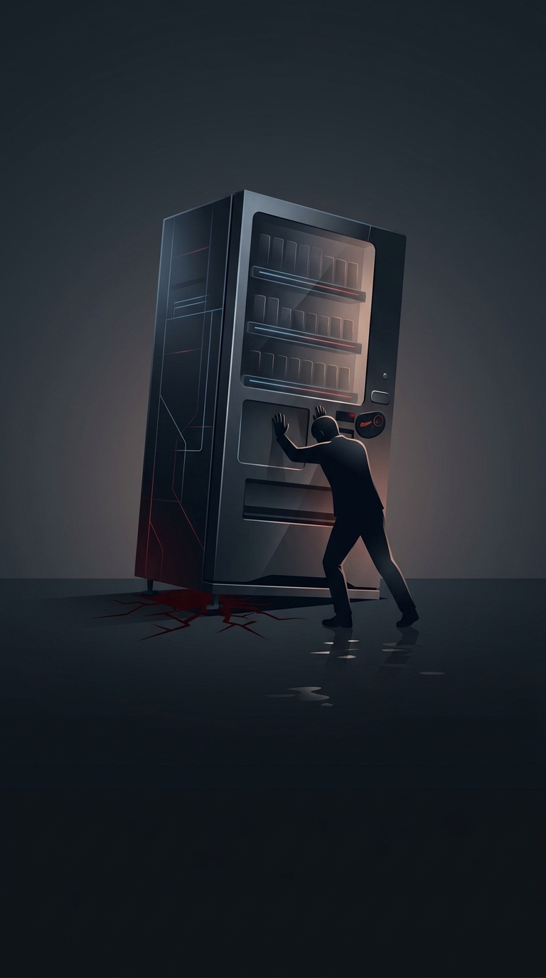 Japanese economists credit vending machines for generating tens of billions of dollars annually, but those same machines historically crush and kill roughly four times as many people globally as great white sharks do.