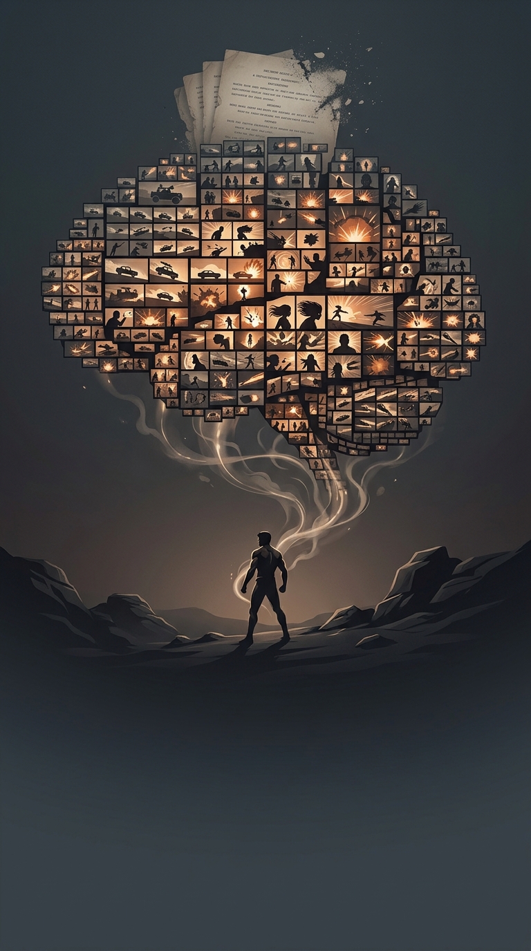 Director George Miller refused to write a traditional screenplay for Mad Max Fury Road, instead opting to construct a massive wall of three thousand, five hundred storyboard…