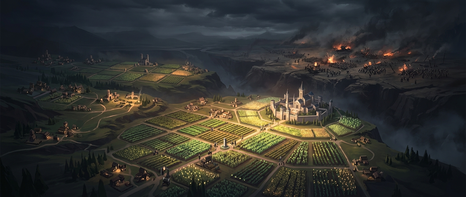 Macromanagement proves building farms wins more battles