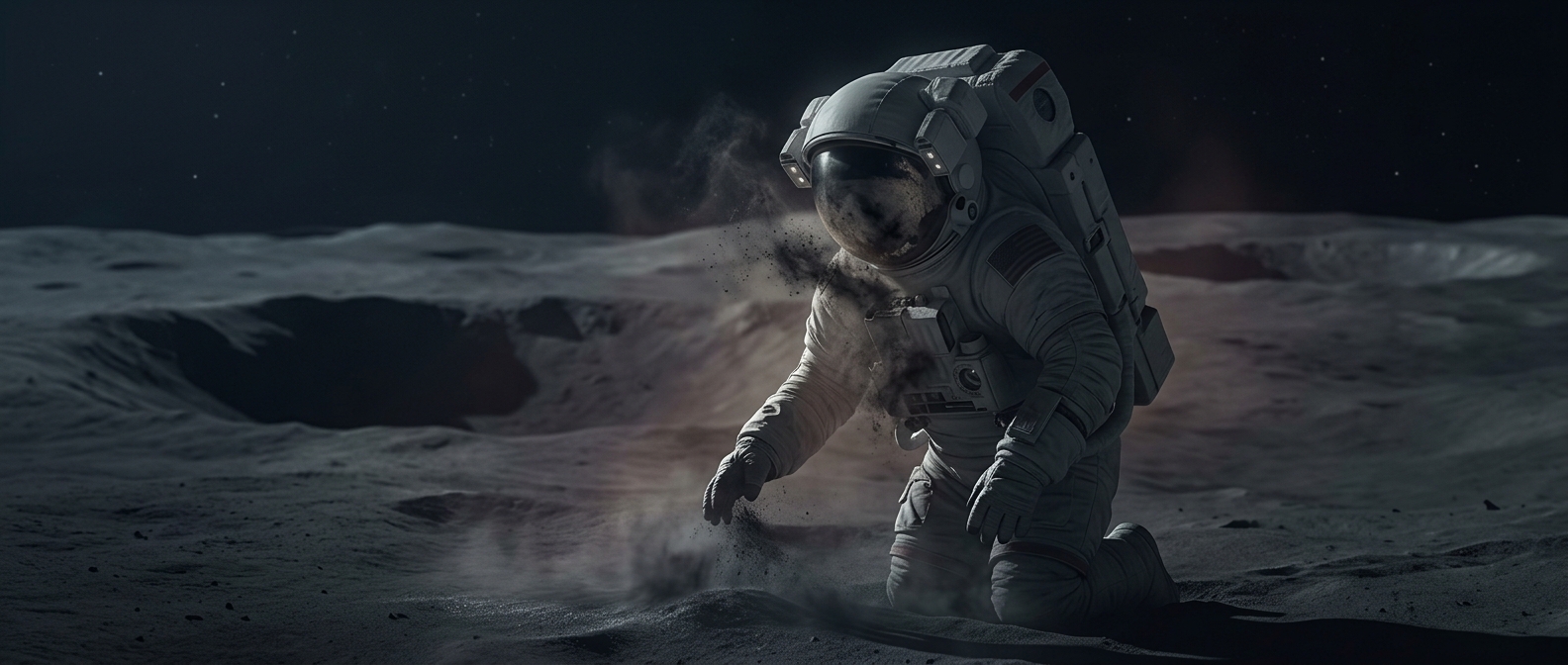 Apollo astronauts said Moon dust smelled like gunpowder