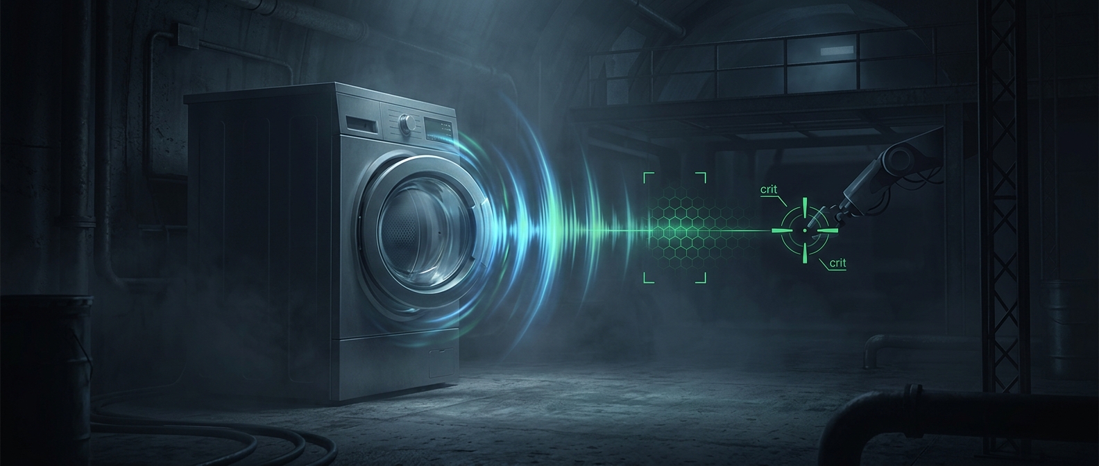 Fallout's VATS sound effect came from a washing machine