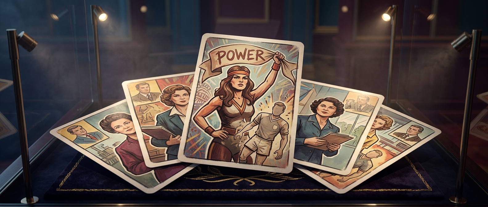 The trading cards that put famous women in kids’ pockets