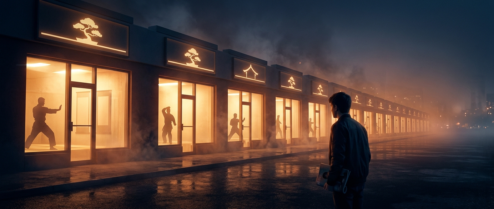 The Karate Kid sparked a dojo boom