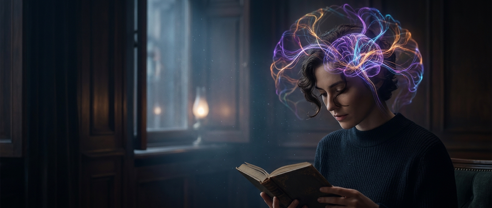 Psychic auras are usually just a neurological misfiring called synesthesia crossing wires in the brain