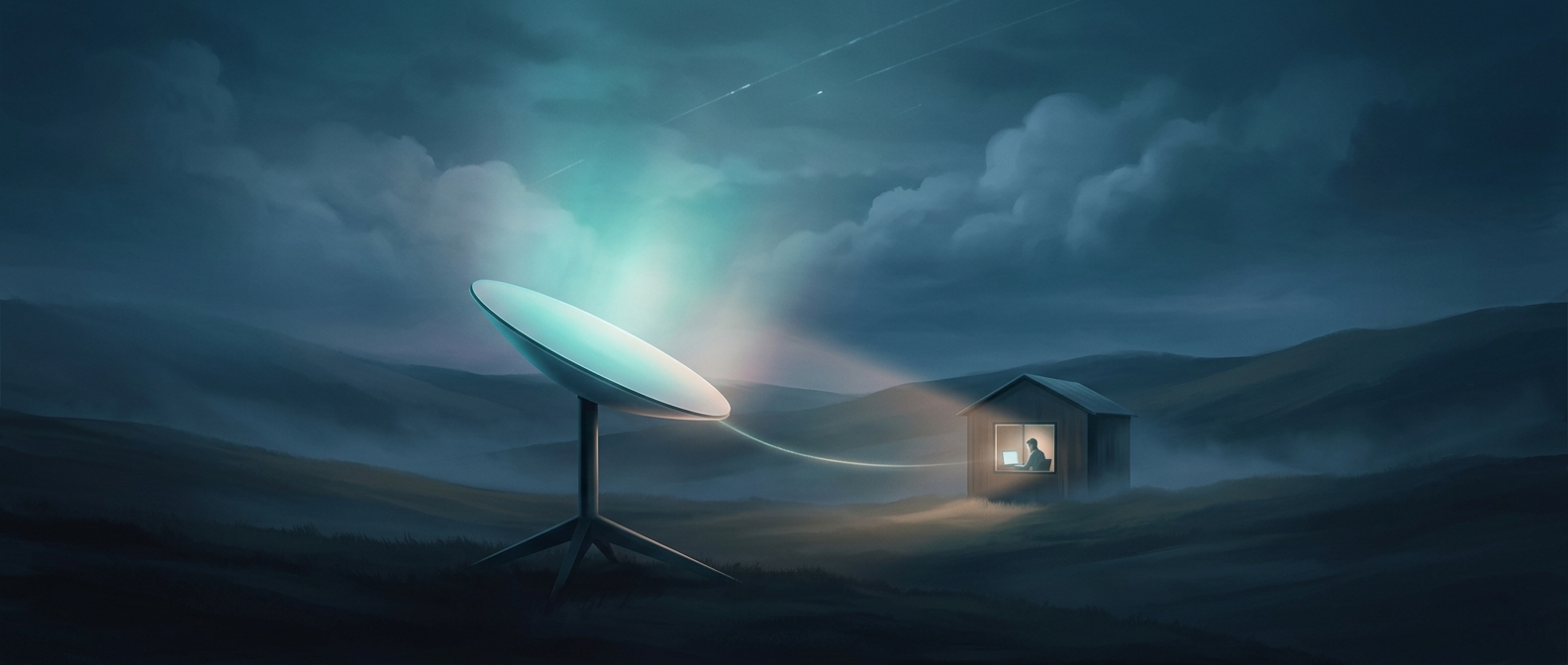 Тарелки Starlink становятся единственным спасательным кругом для сельской терапии