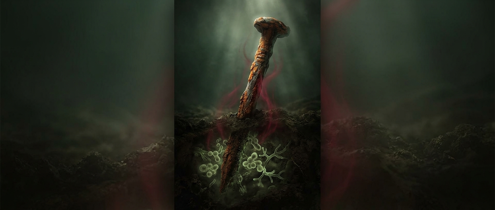 Rust doesn’t cause tetanus—the dirt does