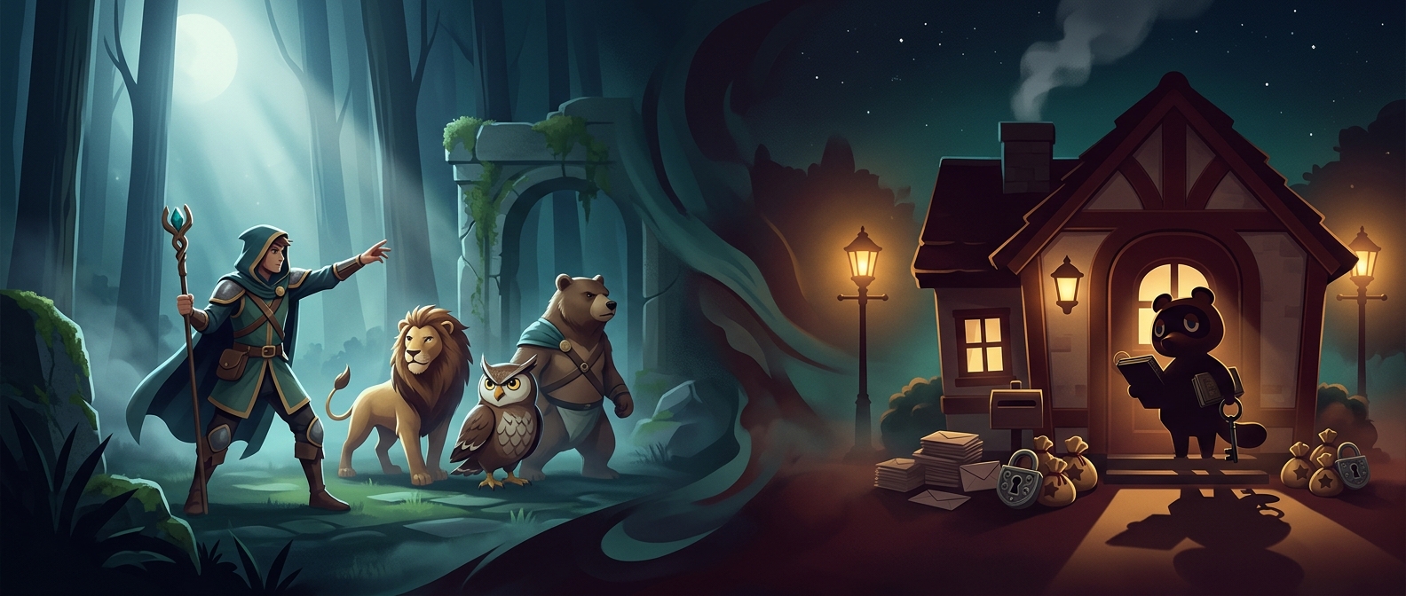 Animal Crossing almost became a monster-fighting RPG