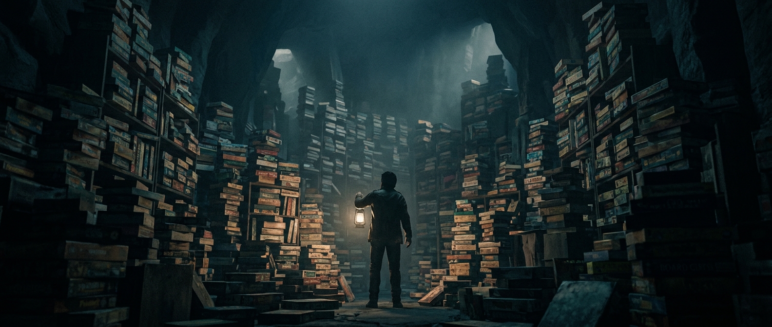 One person owns 30,000 board games