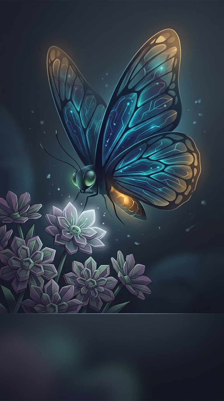 How does a butterfly actually know if a flower has nectar before it decides to eat?
