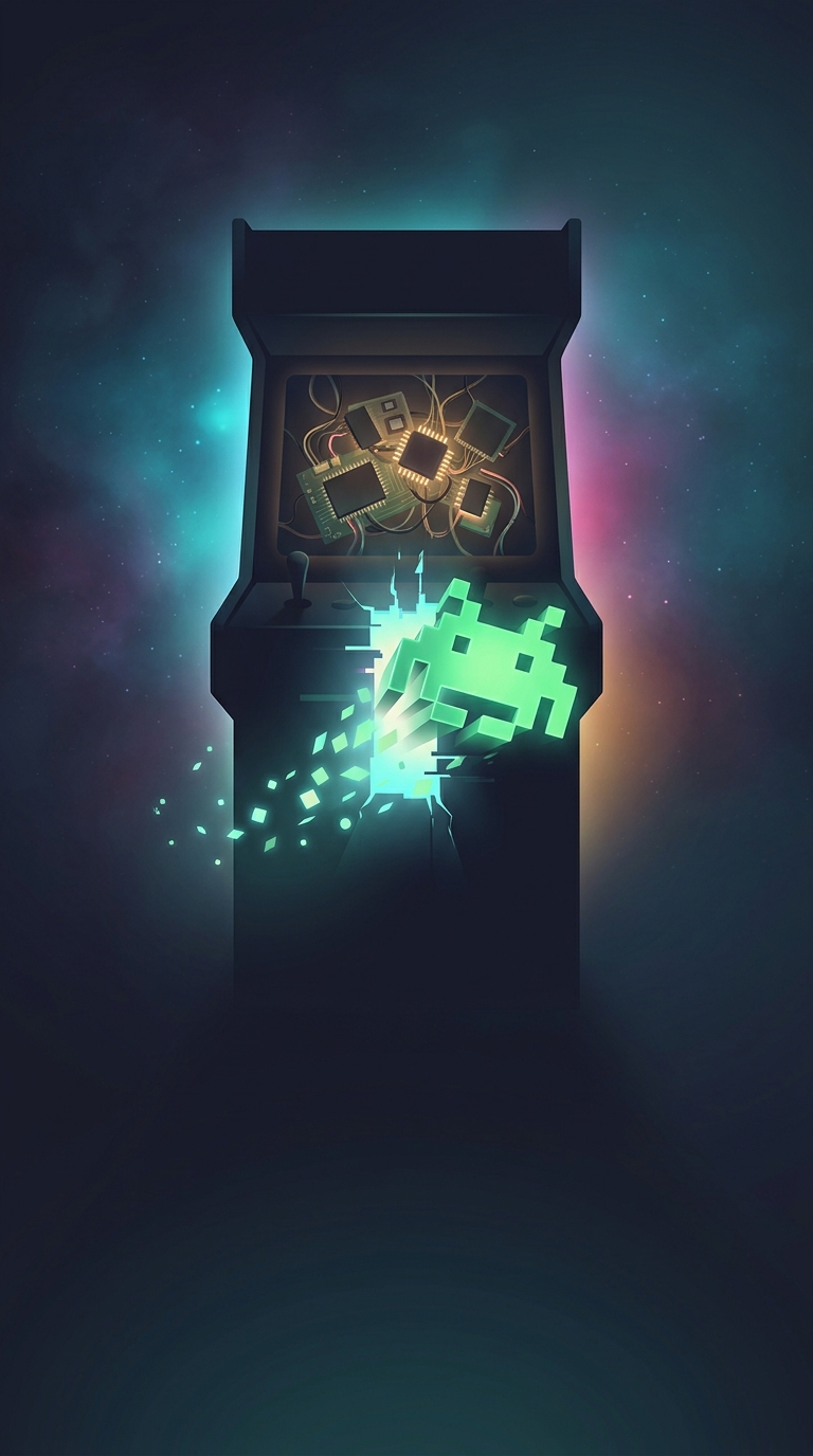 Space Invaders accidentally pioneered one of the most important mechanics in gaming history because of bad hardware.