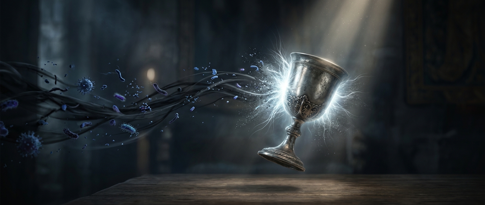 Silver utensils had an unexpected antimicrobial effect