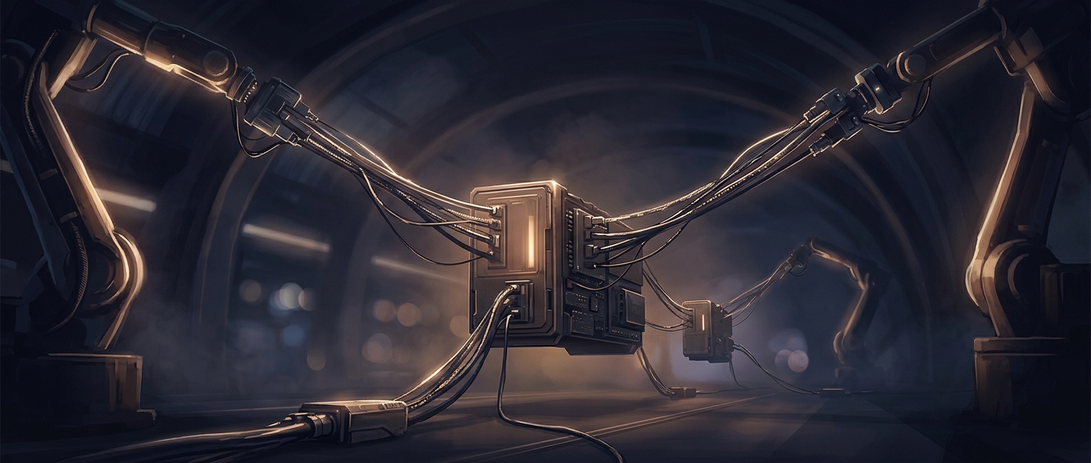 Peripheral transport forces hardware into master slave roles